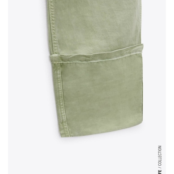 NWT ZARA COTTON PANTS - Picture 8 of 10